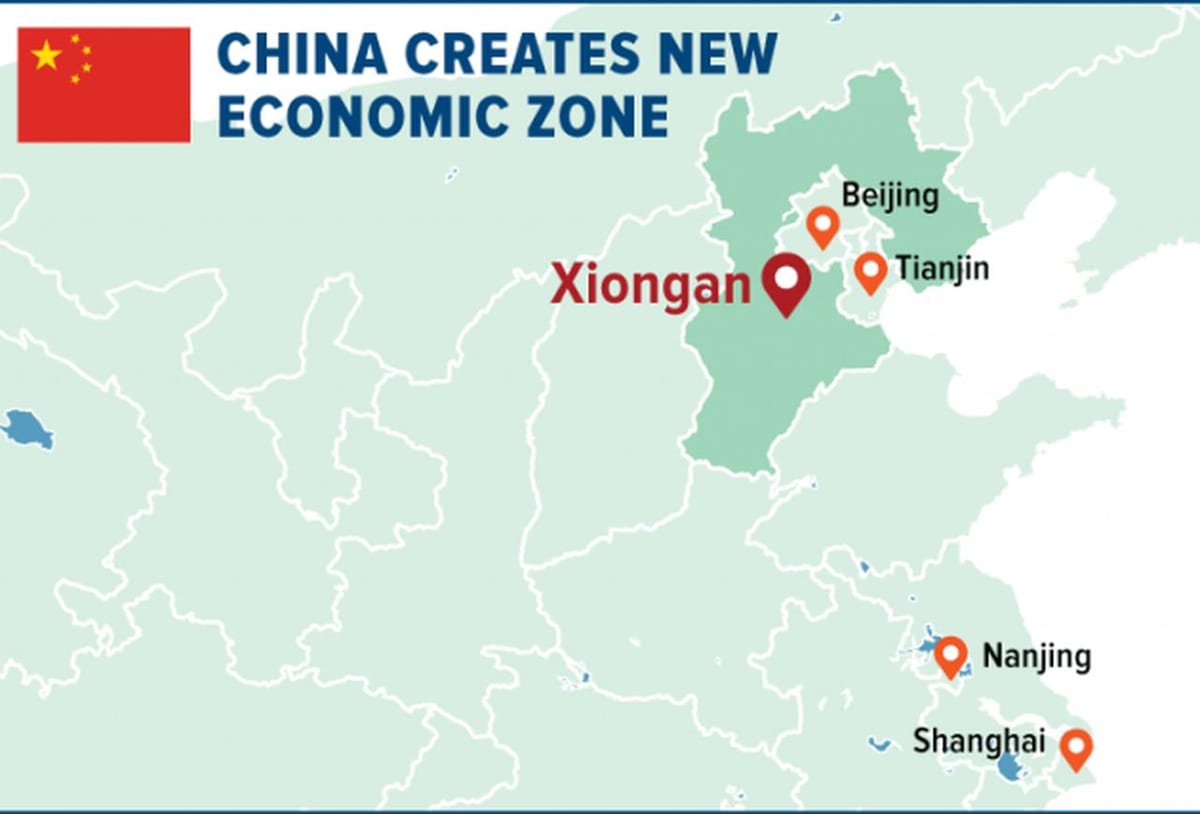 mapa de Shenzhen zona econòmica especial
