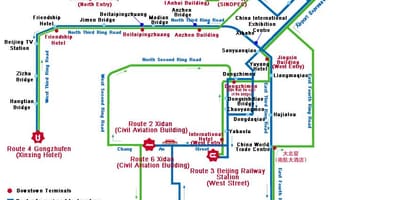 Mapa de Shenzhen bus