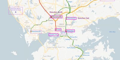 Szx mapa de l'aeroport